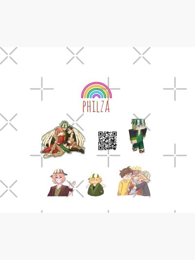 Philza Sticker Pack Tapestry Official Philza Merch