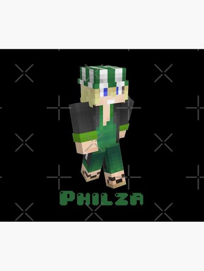 Philza Playing Video Games Cosplay Outfits Tapestry Official Philza Merch