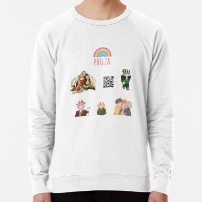 Philza Sticker Pack Sweatshirt Official Philza Merch