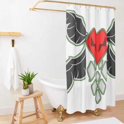 Simplistic Philza Design Shower Curtain Official Philza Merch