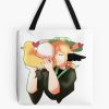 Philza And Chyanne Tote Bag Official Cow Anime Merch